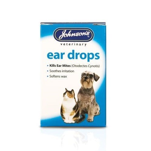 Johnsons Ear Drops for Dogs & Cats 15ml