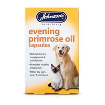 Johnsons Evening Primrose Oil for Dogs & Cats 60caps