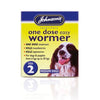 Johnsons One Dose Wormer for Dogs