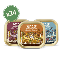 Lily's Kitchen Grain-free Dinners Wet Dog Food Trays Multipack 24x150g