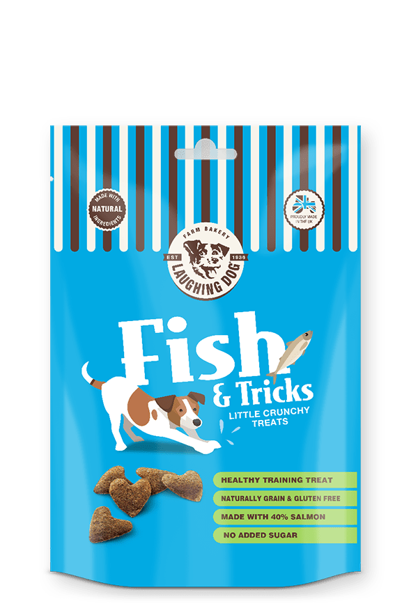 Laughing Dog Grain Free Fish & Tricks Treats - 125g