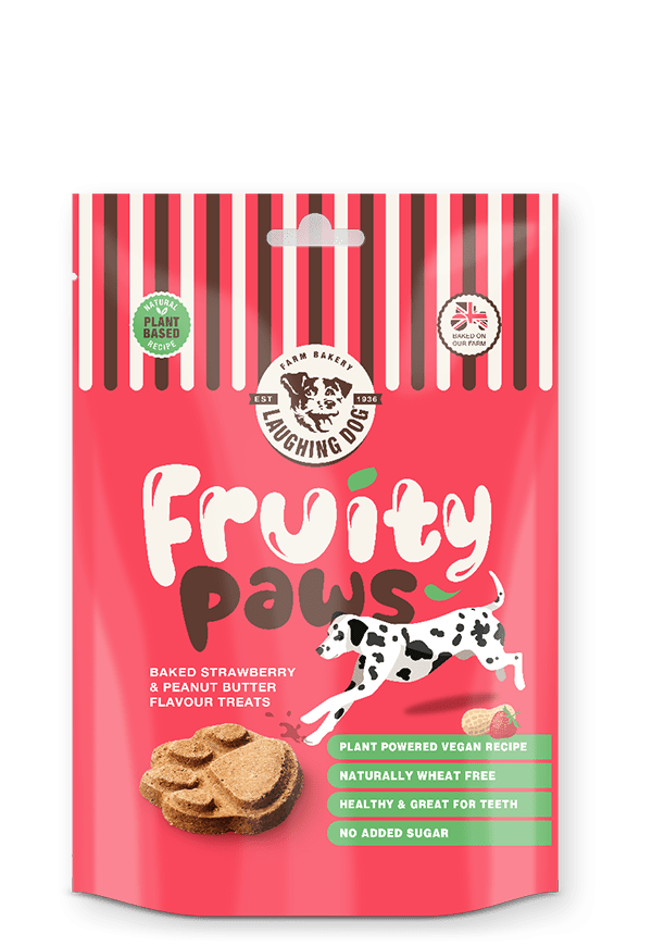 Laughing Dog Wheat Free Fruity Paws - 125g