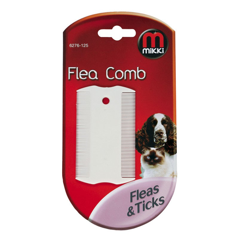 Mikki Flea Comb Plastic for Dogs & Cats