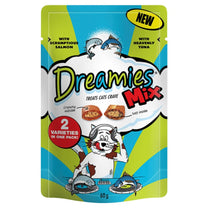 Dreamies Salmon & Tuna Mix Treats for Cats 60g