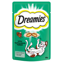 Dreamies Turkey Treat for Cats 60g