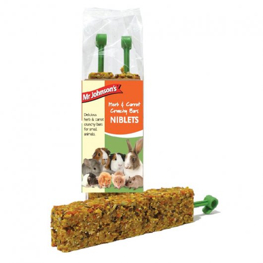Mr Johnsons Herb & Carrot Bars For Small Animals