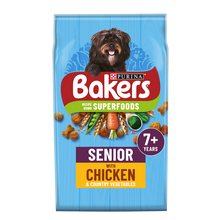 Bakers Senior Rich In Chicken With Country Vegetables Dry Dog Food