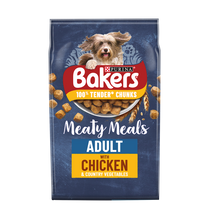 Bakers Complete Adult Meaty Meals Chicken Dry Dog Food