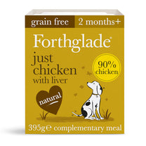 Forthglade Just 90% Chicken With Liver Grain Free Wet Dog Food