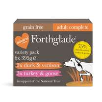 Forthglade Multicase Gourmet Turkey & Goose Duck & Venison Grain Free Wet Dog Food