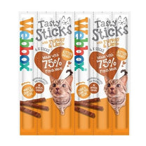 Webbox Turkey & Lamb Sticks Treats for Cats