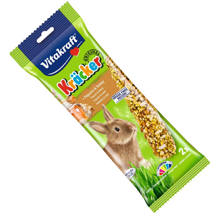 Vitakraft Popcorn-Honey Sticks Treats for Rabbits