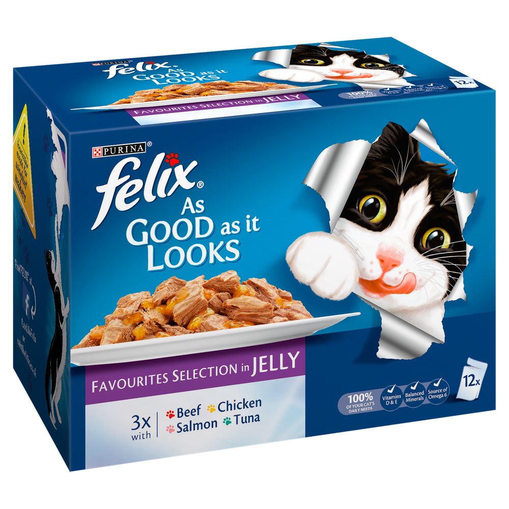 Felix As Good As It Looks Favourites Selection In Jelly - 100g