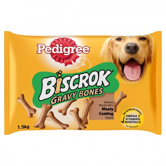 Pedigree Treats For Dogs Original Gravy Bones For Dog 400g