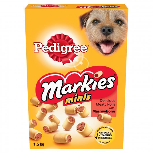 Pedigree Markies Mini Marrowbone Treats for Dogs 500g