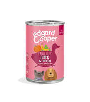 Edgard & Cooper Dog Wet Tin Duck & Chicken 400g