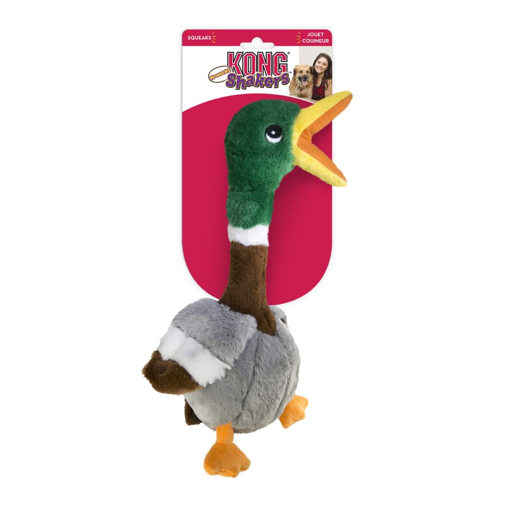 KONG Shakers Honkers Duck Toy for Dogs