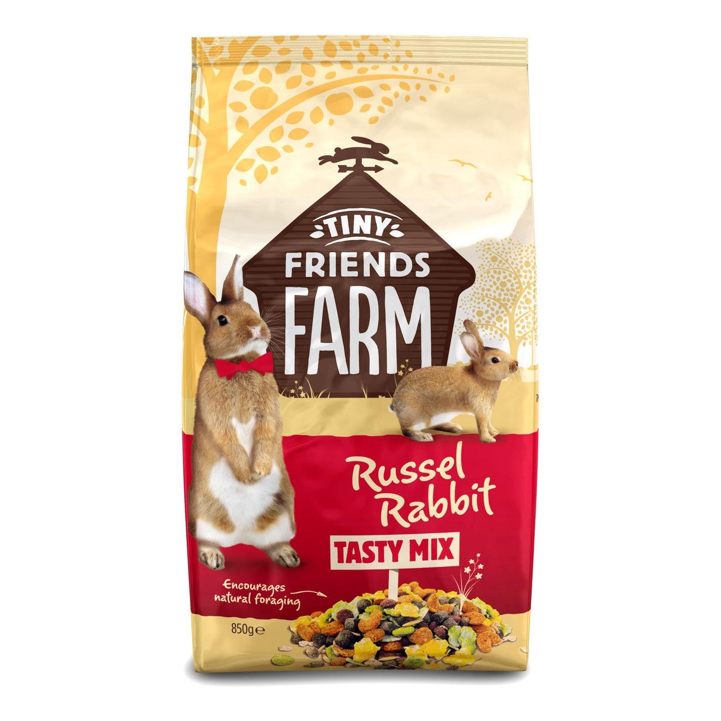 Supreme Tiny Friends Farm Russel Rabbit's Tasty Mix 850g - 6 x 850g