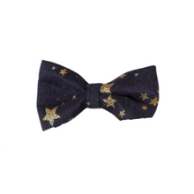 Pet Brands Starry Nights Bow Tie for Dogs Black