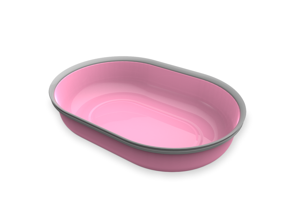 Surefeed Feeder Mat And Bowl Set Pink