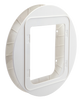 Sureflap Microchip Pet Door Mounting Adaptor White - Back