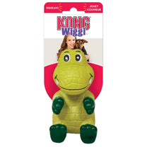 KONG Wiggi Alligator Toy for Dogs - Large