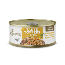 Applaws Taste Toppers Natural Chicken Pumpkin Carrot & Peas In Broth Wet Dog Food