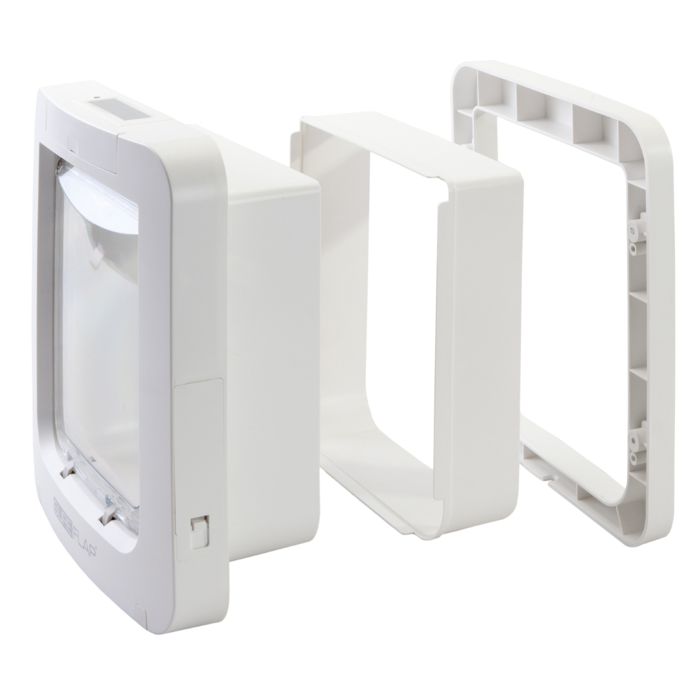 SureFlap Microchip Cat Flap Pet Door Tunnel Extender White