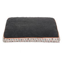 Ministry Of Pets Printed Mattress Bed - Grey