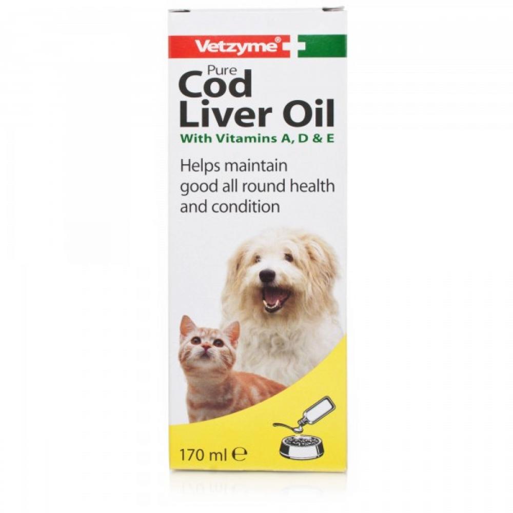 Vetzyme Cod Liver Oil for Dogs & Cats 150ml