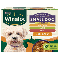 Winalot Small Dog Wet Dog Food Pouches Mixed In Gravy