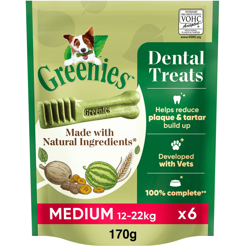 Greenies Original Dental Treats for Regular Dogs - 170g
