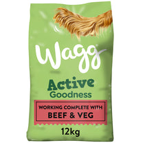 Wagg Beef & Veg Active Goodness 12Kg