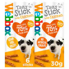 Webbox Delight Tasty Sticks with Chicken Treats for Dogs