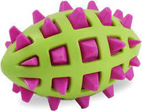 Ancol Atomic Rugby Ball Toy for Dogs - 18cm