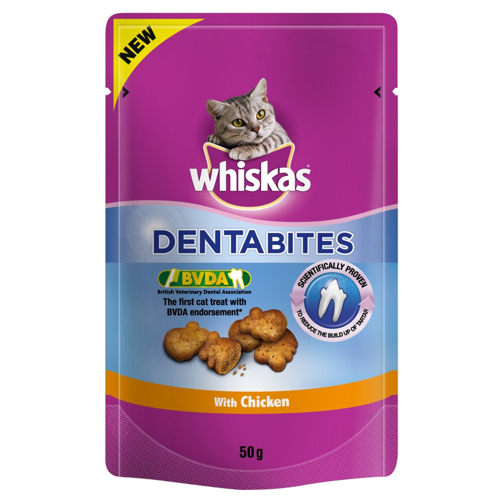 Whiskas Dentabites Chicken - 50g