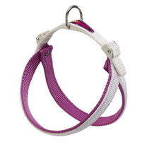 Agila Dual Colours Nylon Harness for Dogs - Purple/White