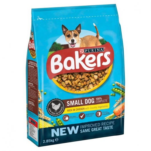 Purina Bakers Chicken with Country Vegetables Dry Food for Dogs Small