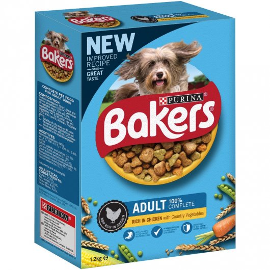 Purina Bakers Chicken with Country Vegetables Dry Food for Dogs 3kg