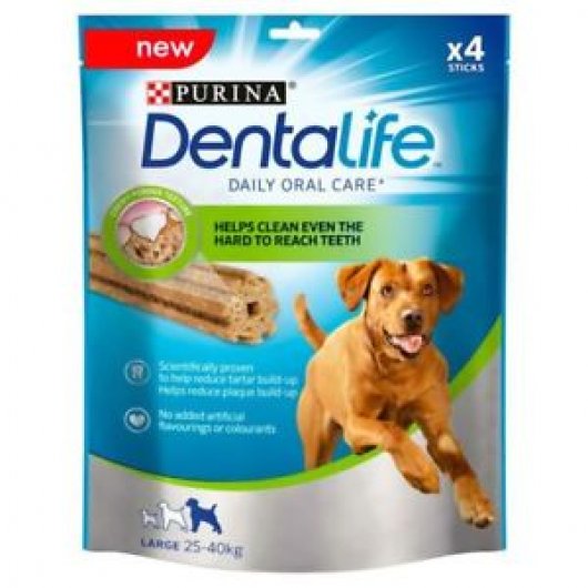 Purina Dentalife Daily Oral Care Chicken Chews for Dogs Large 426g