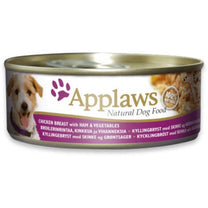 Applaws Chicken, Ham & Vegetables Tinned Food for Dogs 156g