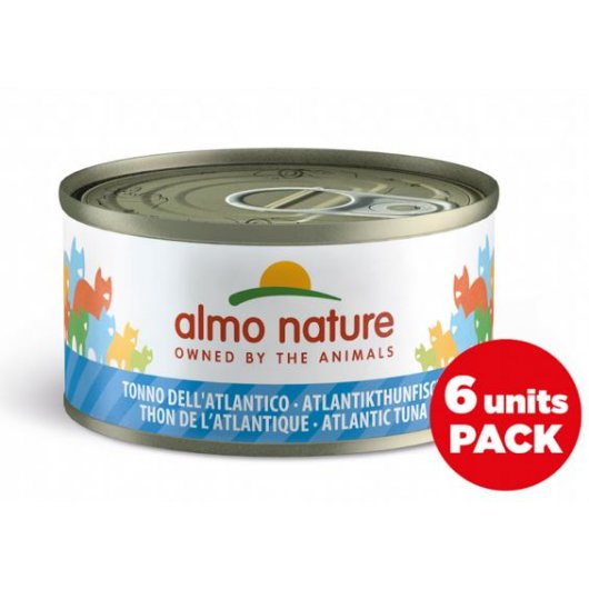 Almo Nature Mega Pack Wet Food Tins for Cats Atlantic Tuna