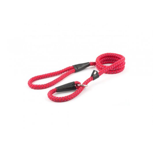Ancol Rope Dog Slip Lead Red
