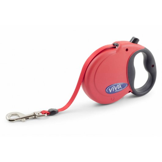 Ancol Viva Extend Dog Lead Red