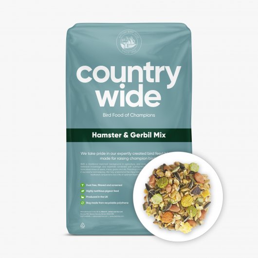 AEJ Country Wide Mix Vegetable for Hamsters & Gerbil 20kg