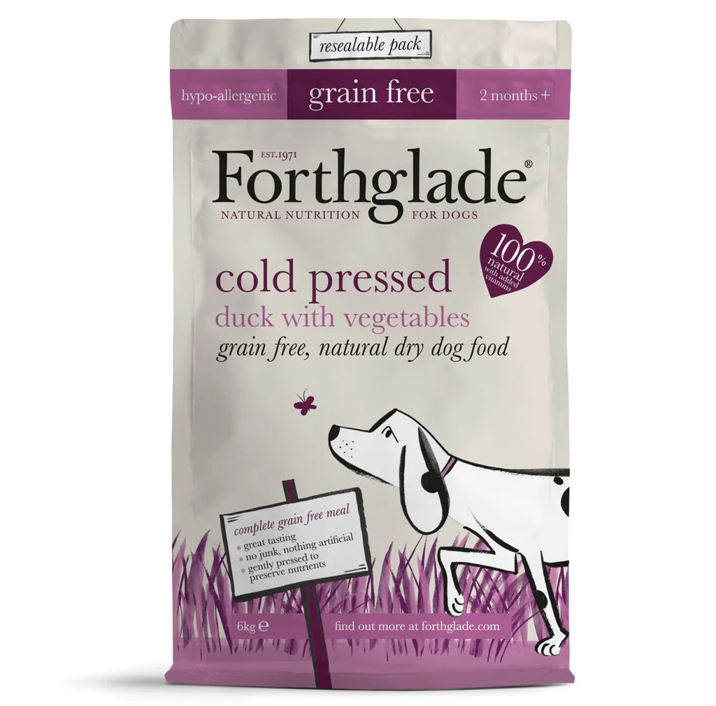Forthglade Cold Pressed Duck Grain Free Dry Dog Food