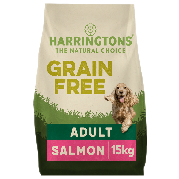Harringtons salmon and potato dog 2024 food 15kg