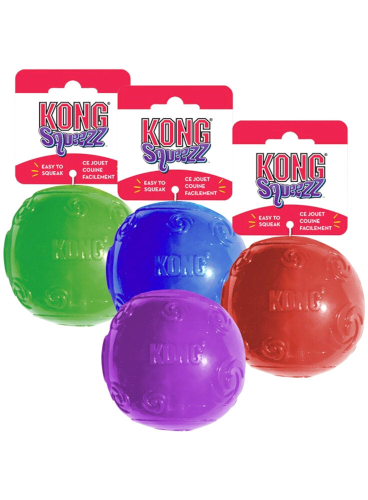 KONG Squeezz Ball Dog Toy