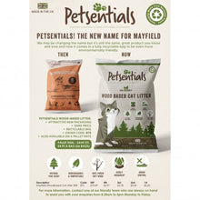 Petsentials Mayfield Wood Based Cat Litter infographics poster