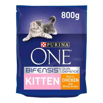 Purina One Kitten Rich In Chicken & Whole Grains - 800g